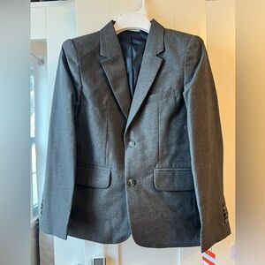Cat & Jack boys size 10 Classic Charcoal Gray Blazer NWT